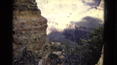 1967: a view of a wonderful and breathtaking scenery in the mountains ARIZONA