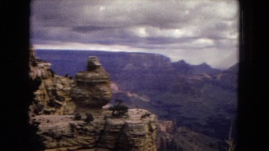 1967: grand canyon on cloudy windy day ARIZONA