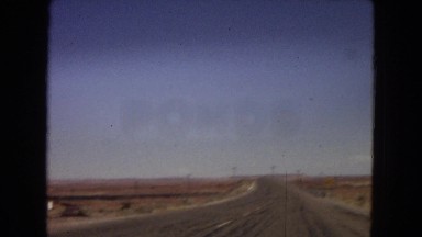 1967: the nature and the street so long driving and watching the nature