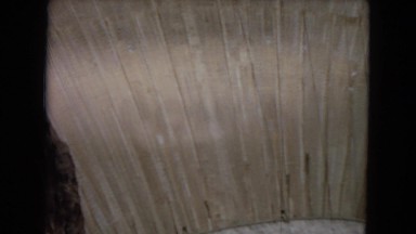 1967: astonishingly large dam viewed from bottom to top