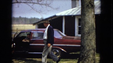 1967: grandpa walking from house to barn ARIZONA