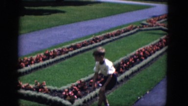 1964: Vintage 8mm Home Movie of Family Playing in Mississippi Park
