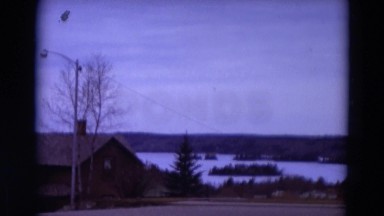 1967: a view of a country house surrounded by nature. DETROIT LAKES, MINNESOTA