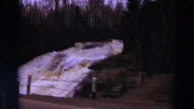 1967: beautiful free flowing stream. DETROIT LAKES, MINNESOTA