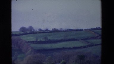 1969: view mountain huge valley shade tree outskirts IRELAND