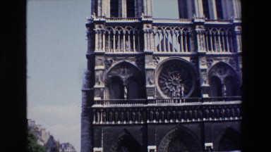 1969: A Beautiful Historic Building Featuring Lots of Ornate Architectural Details