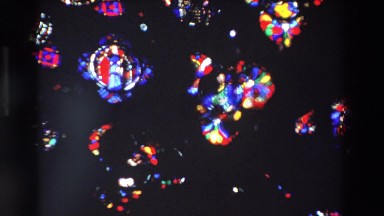 1969: christmas scene mother cheered indoor party presents many PARIS, FRANCE