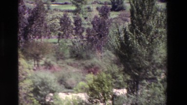 1969: Recording Beautiful Landscape of Nature Such That Stream Running