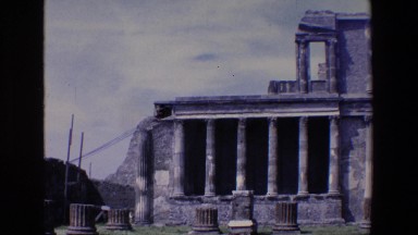 1967: Ancient Roman Ruins of Palermo Italy
