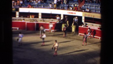 1972: The Fighters Enter the Arena with the Escort of Cavaliers in Mazatlan