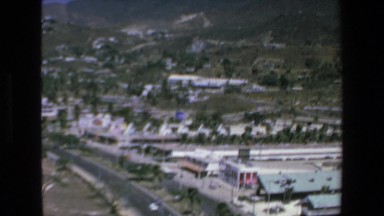 1972: view of highway buildings alongside fast moving lanes MAZATLAN MEXICO