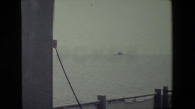 1981: Battleship Sailing the Open Ocean Near San Diego Naval Base