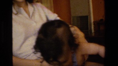 1982: Child Playing With Adult in San Antonio Texas