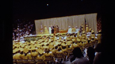1981: official graduation ceremony LANSING MICHIGAN