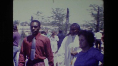 1981: graduation ceremony LANSING MICHIGAN