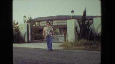 1981: Woman Running Across Highway in Malibu California