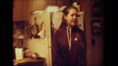 1981: topless man indoor woman along MALIBU CALIFORNIA