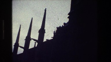 1981: old haunted building. PARIS FRANCE