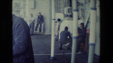 1981: inside out the feeling of working on the ship SAN DIEGO NAVAL BASE