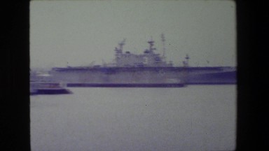 1981: military shipyard at dock. SAN DIEGO NAVAL BASE