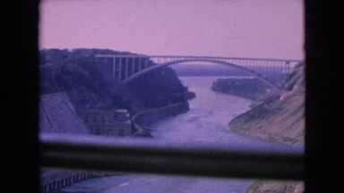 1964: the beauty of combination of nature and creature NIAGRA FALLS NEW YORK