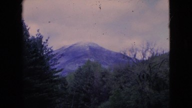 1964: sighting of a lonely mountain. NIAGRA FALLS NEW YORK