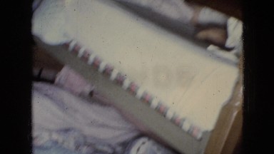 1965: children getting ready to go to bed for a long night of sleep and dreams