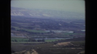 1972: Top-Down View of Tourism Area with Greenery and Beauty in Israel