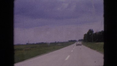 1967: road traveling distant motion fast peace IOWA