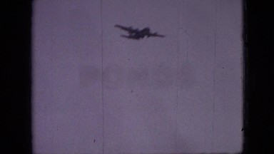 1968: a fighter plane seen flying by at daytime MISSOURI