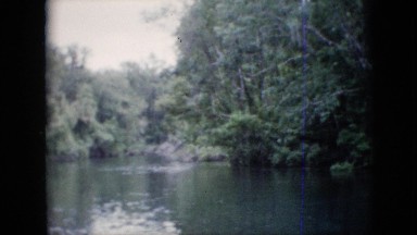 1958: flowing river trip scenic water and tree views PENNSYLVANIA