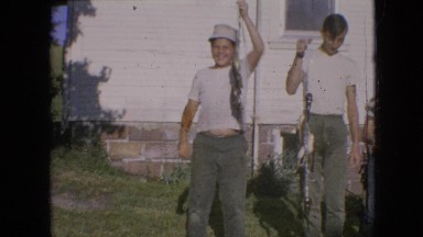 1964: family showing off their freshly caught fish. PHILADELPHIA PENNSYLVANIA