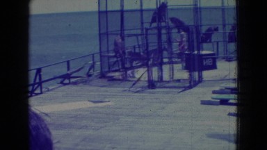 1965: queen of the lions and princess of the horse while traveling at sea