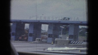 1965: driving on a bridge NEW JERSEY
