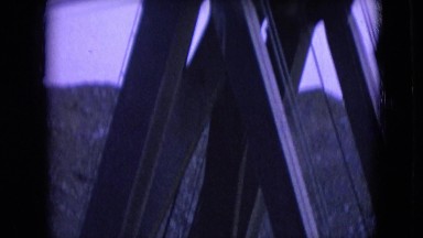 1966: huge pillar like top on a ship with a red slogan ATHENS OHIO