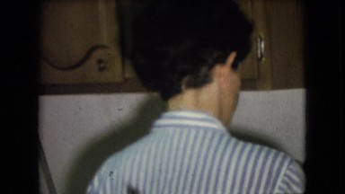 1966: woman cooking food back faced ATHENS OHIO