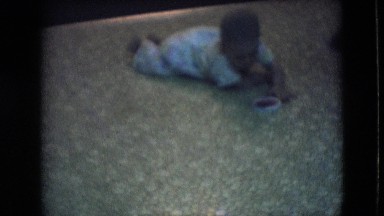 1966: baby learning to crawl ATHENS OHIO