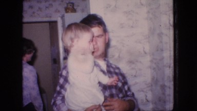 1966: family enjoying a lovely day together, socializing in the home. NEW JERSEY