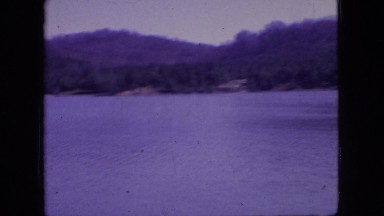 1966: viewing of a quiet, lonely lake. NEW JERSEY