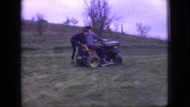 1966: let's take a ride on the lawn mower. NEW JERSEY