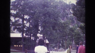 1974: family outing at the park. SOUTH DAKOTA
