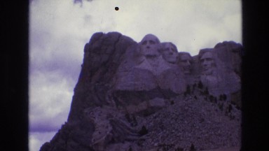 1974: the washington monument viewed from below at daytime SOUTH DAKOTA