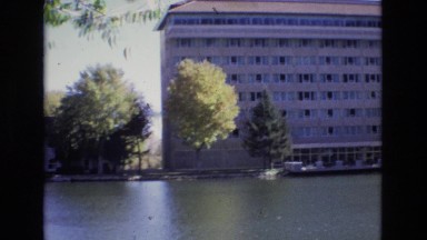 1967: sighting of a hotel by the lake. COLORADO SPRINGS BROADMOR