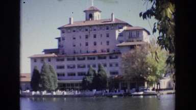 1967: hotel on a scenic lake COLORADO SPRINGS BROADMOR
