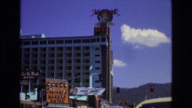 1966: busy hotel in las vegas LAKE TAHOE NEVADA