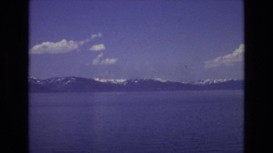 1966: distant mount water aside nature best amazing LAKE TAHOE NEVADA
