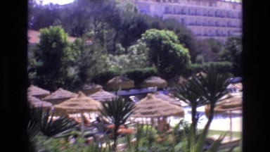 1969: view of some hotel with natural flora &amp; nice landscapes