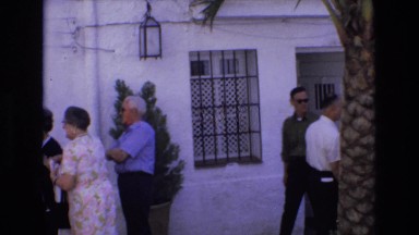 1969: happy coastal gathering. SPAIN