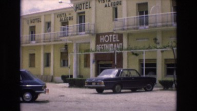 1969: The Front of a Hotel in Spain