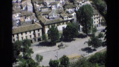 1969: sky view of town SPAIN